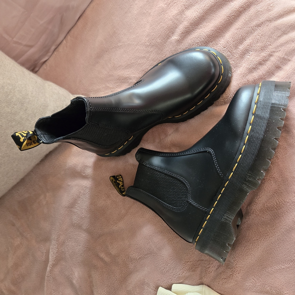 Dr. Martens Black Chelsea Boots NWOT